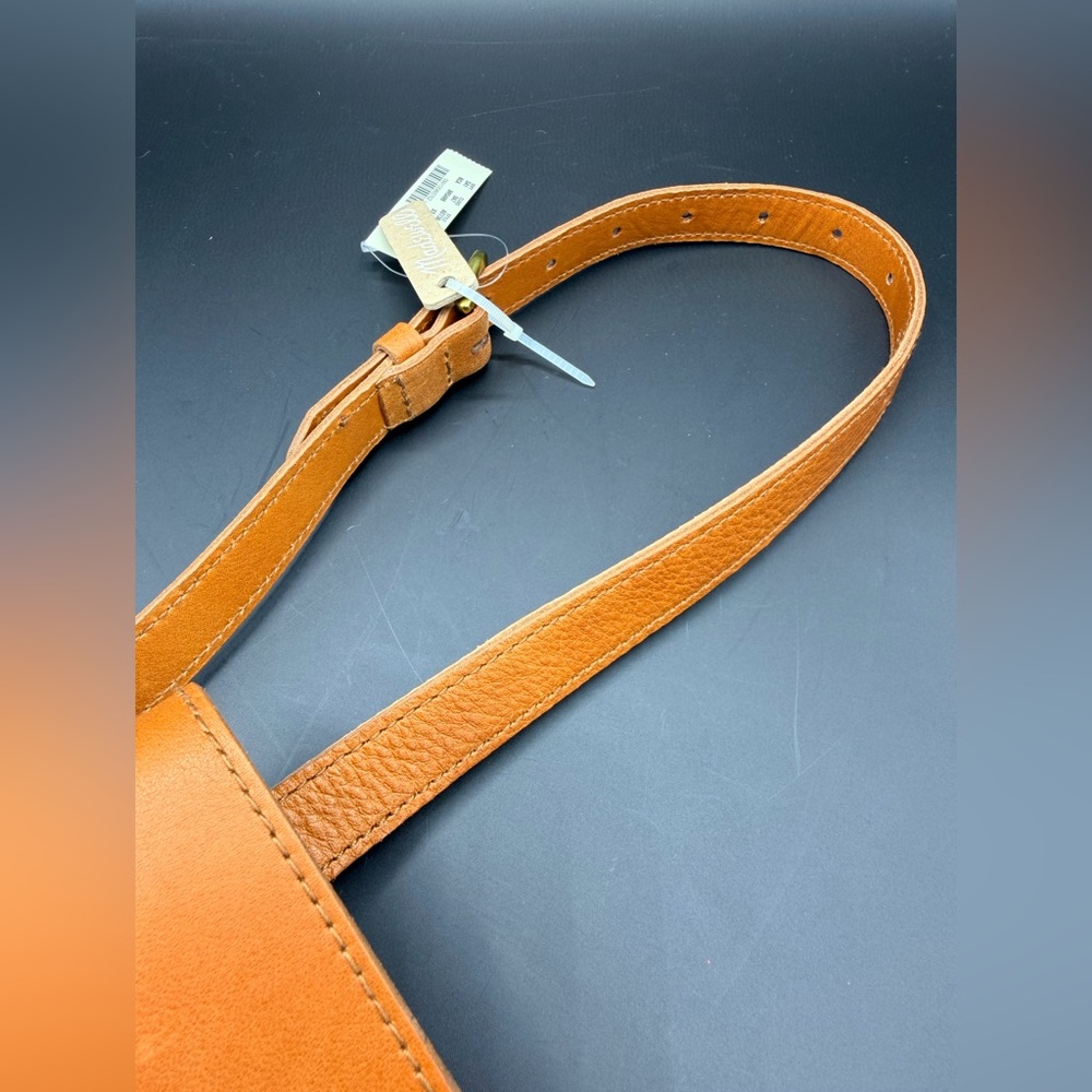 NWT NEW Madewell Leather Waist Belt Bag Tan XS/S Fanny Pack Travel Minimalist - Picture 8 of 9